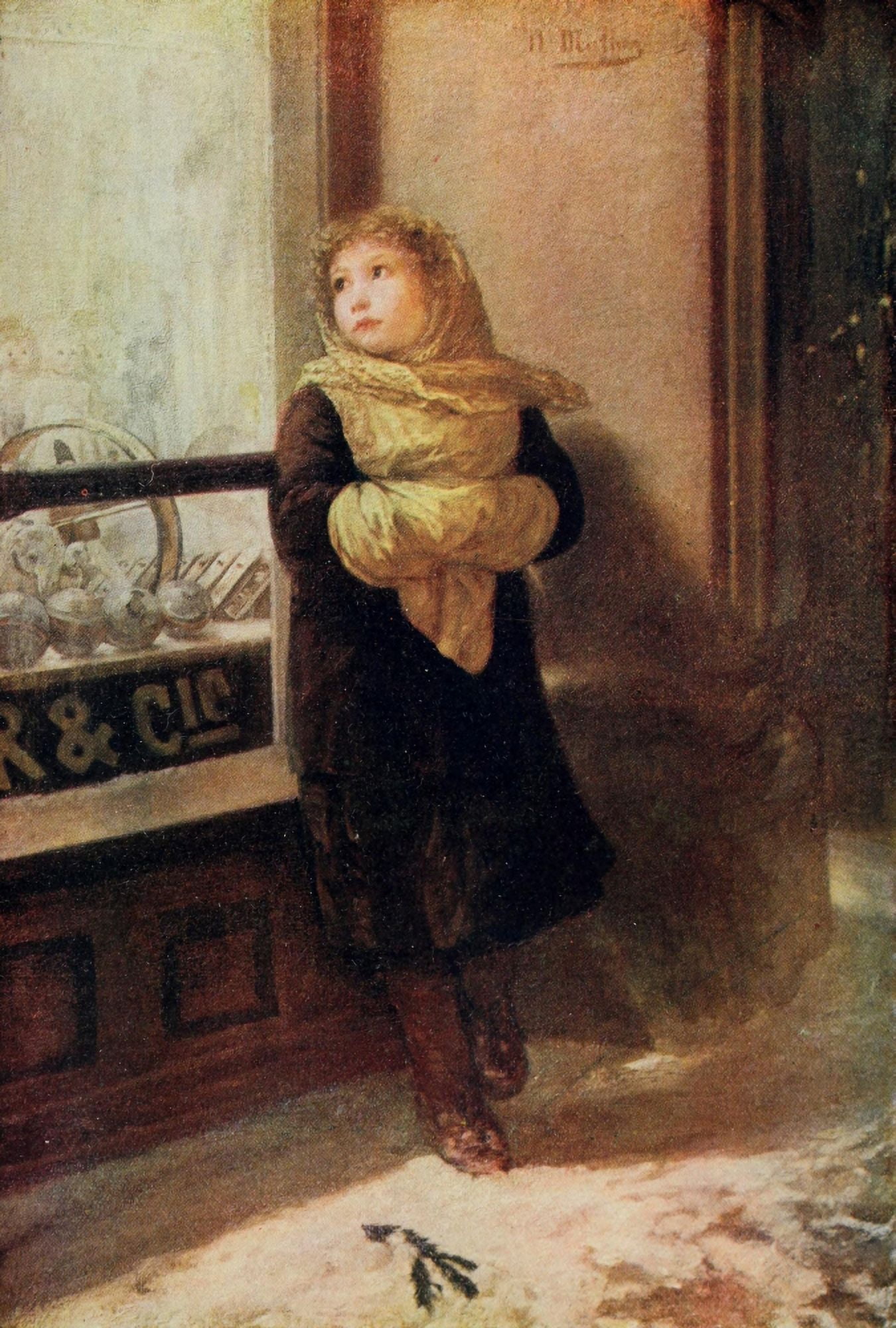 Appletons Booklovers Mag 1903 Christmas Eve Canvas Art - Nicolaus Mathes (24 x 36)
