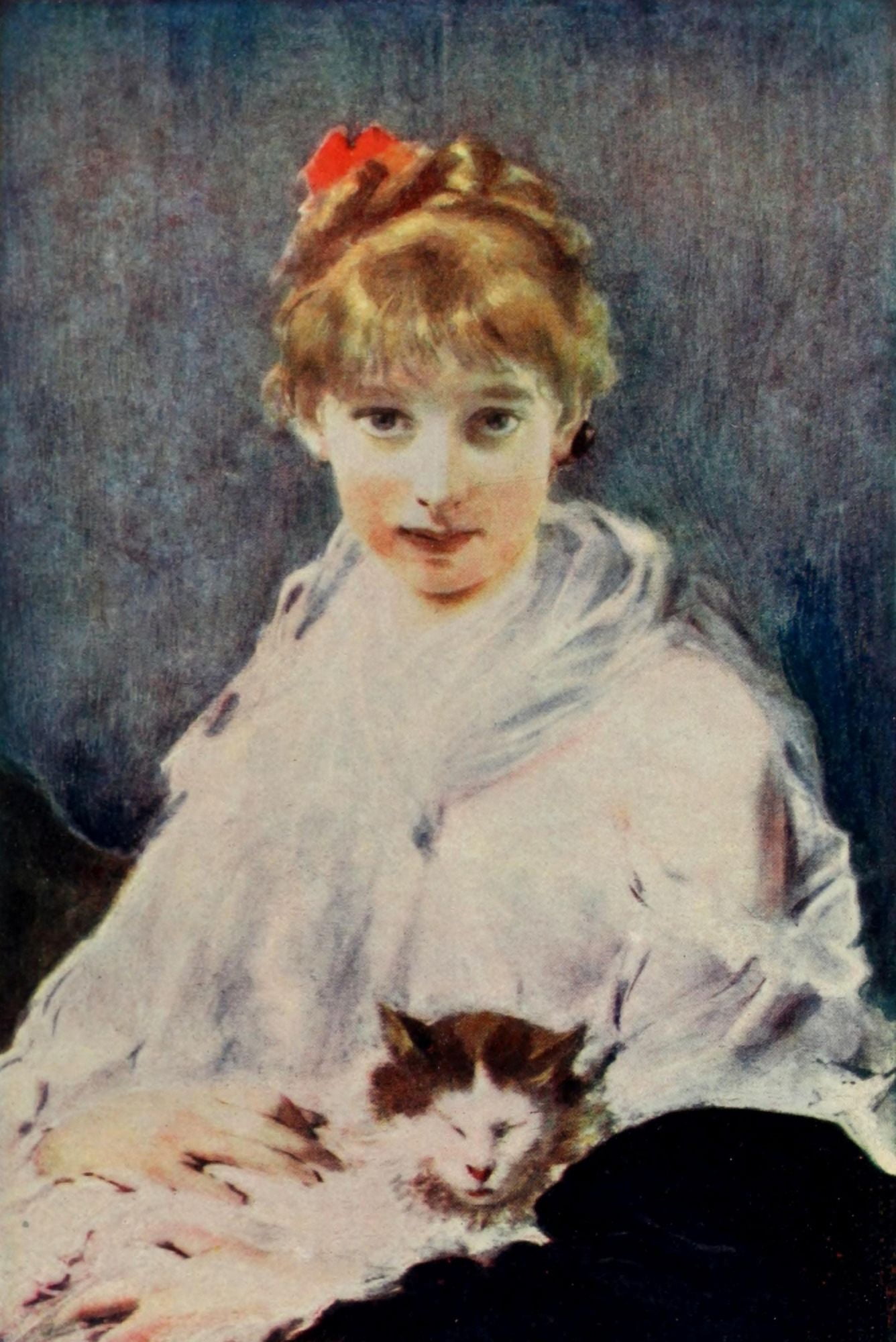 Appletons Booklovers Mag 1904 Une Jeune Fille Canvas Art - Charles Chaplin (18 x 24)