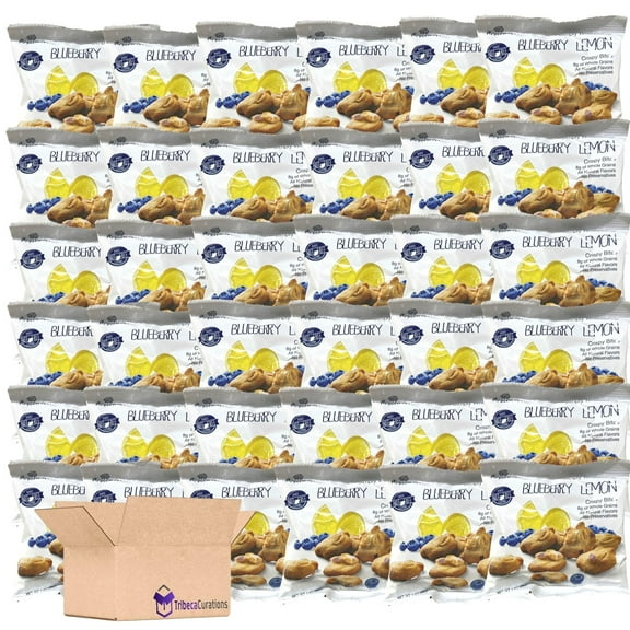 Appleways Simply Wholesome Crispy Bites Value Pack | 1 Ounce | Blueberry Lemon | Pack of 36