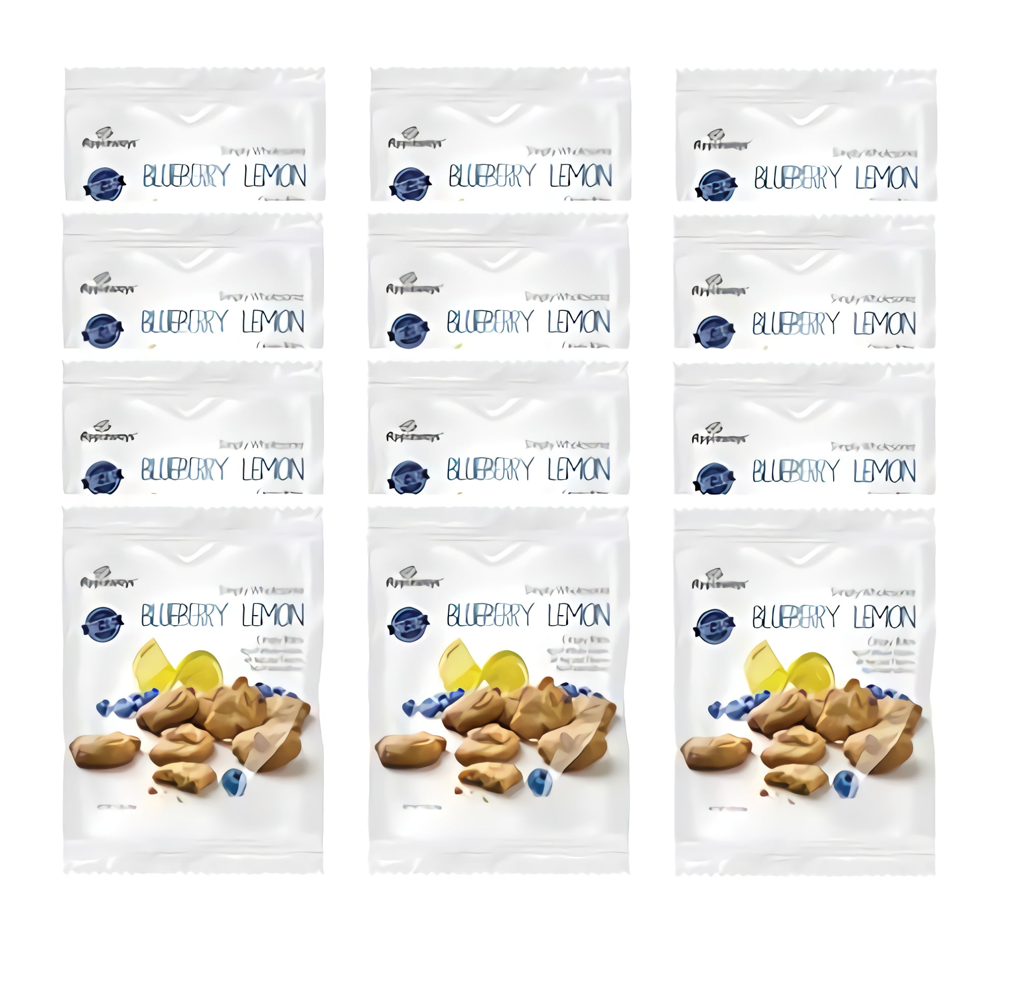 Appleways Whole Grain Blueberry Lemon Crispy Bites 1 Oz Pack of 12