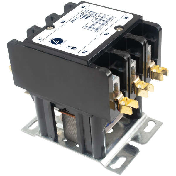 Appli Parts APAC-360120 Heavy Duty 3 Poles Contactor 60 Amp 120 Volts ...