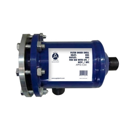 Appli Parts APFD-CS4813 1-5/8 in ODF Suction Line Replaceable Core Filter Drier Shell, 1 Core, Universal Replacement for Refrigeration and Air Conditioning Applications, Max Pressure 500 psi