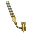 thumbnail image 1 of Appli Parts APHT-1D2 Double Burner Hand Torch for Soldering Brazing with Map or Propane Fuel Swivel Tip for uses in plumbing refrigeration air conditioning and more, 1 of 6
