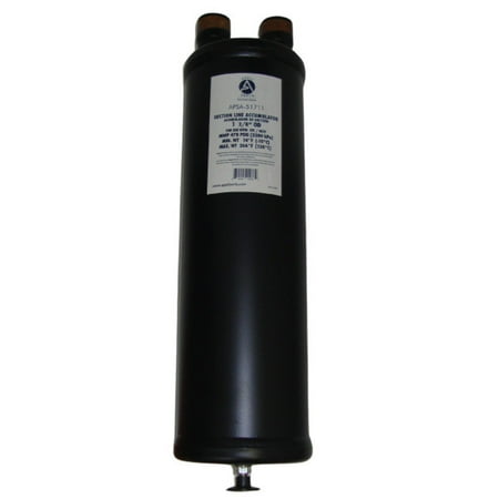Appli Parts APSA-51711 1-3/8 in Suction Line Accumulator for Refrigeration systems R22,R134a,R404A,R507 Maximum pressure 478 psi Temperature between 14 F and 266 F