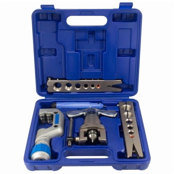 Appli Parts APT-FT809 Flaring Tool, Tube Cutter, Deburring Reamer tool Kit for 1/4, 5/16, 3/8, 1/2, 5/8, 3/4 in Tube for Copper, Aluminum, Steel, PVC and other soft metal pipe