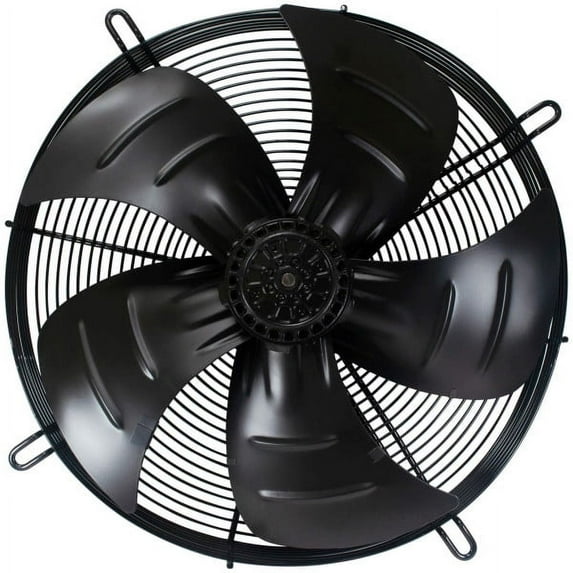 Appli Parts AXF-500-1 19-3/4 in Axial Fan Motor Guard Mounted Fan Blade 220 V, 1 Ph, 50-60 Hz, 500 W, 1450 rpm, Universal replacement for Cold Room Evaporators and Condensing Units, Work Temp -22 F to 140 F
