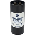 thumbnail image 1 of Appli Parts motor start capacitor 130-156 Mfd (microfarads) uF 250 VAC universal fit for electric motor applications 1-7/16 in Wide 3-3/8 in Height CON-130-250, 1 of 8