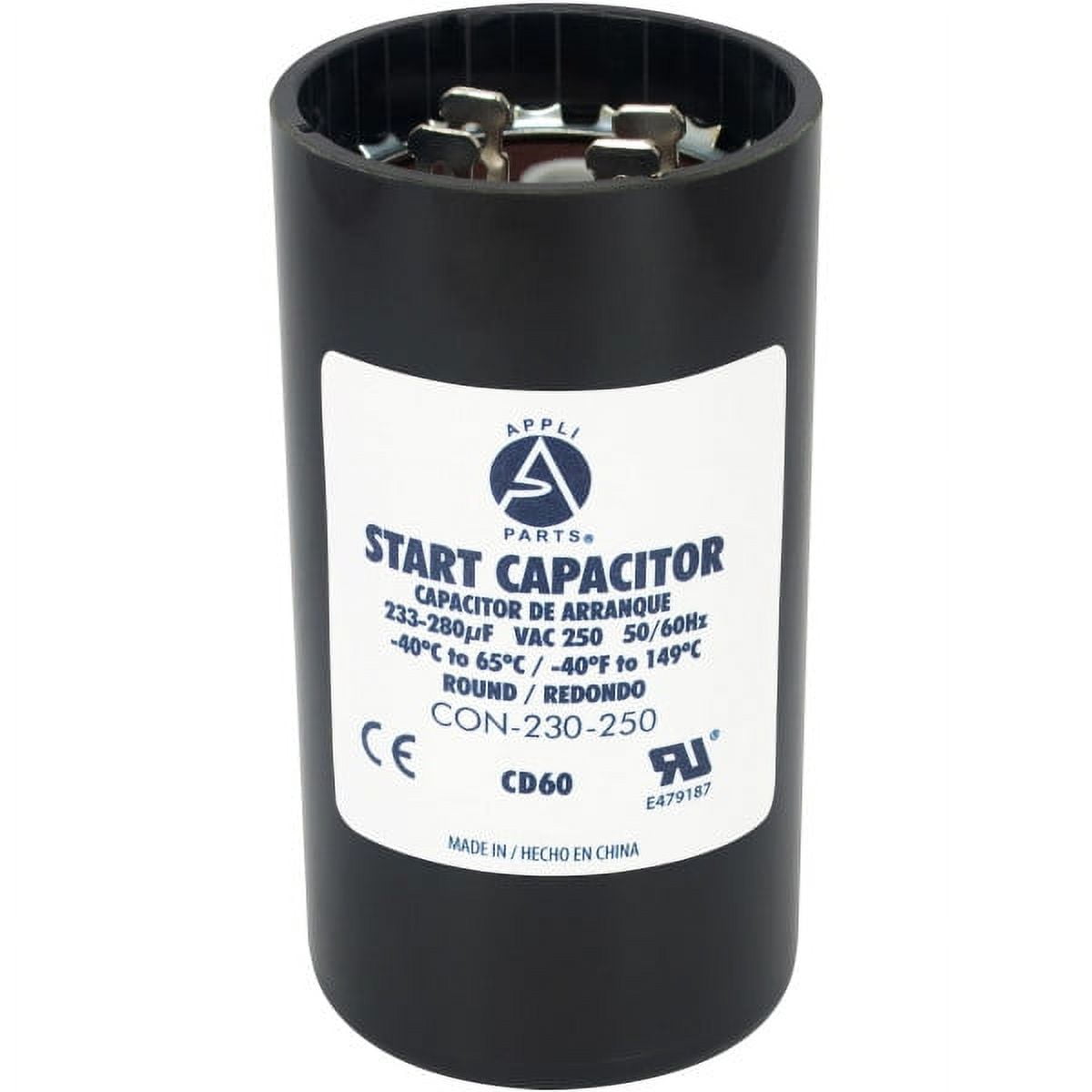 Condensatore Di Avviamento Universale AP Appli Parts 708-850 Mfd 250VAC