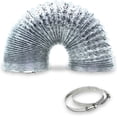 thumbnail image 1 of Appliance Pros AP-4395481 8ft Insulated Dryer Vent Hose, Outdoor Indoor Vent Kit for Dryer Connector 4396009R, Flexible and Insulated Dryer Duct, 1 of 9