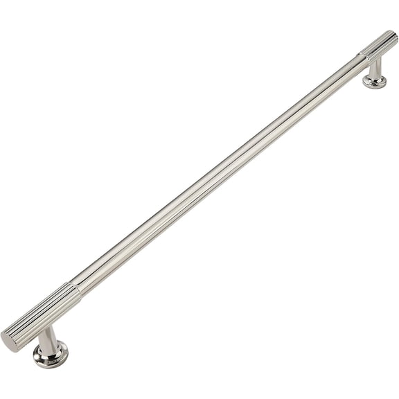 Appliance Pull 18 Inch Hole Center 1 Pack Polished Nickel Cabinet Pulls Heavy Duty Solid Kitchen Drawer Handles Cabinet Hardware for Cupboard Drawer Handles Dresser Pulls