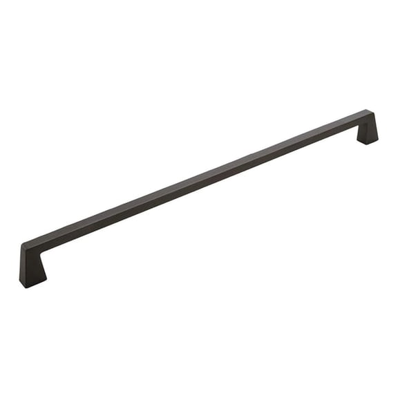 | Appliance Pull | Black Bronze | 18 inch (457 mm) Center to Center | Blackrock | 1 Pack | Drawer Pull | Drawer Handle | Cabinet