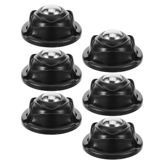 6 Pcs Appliance Rollers Small Wheels Furniture Moving Casters Style