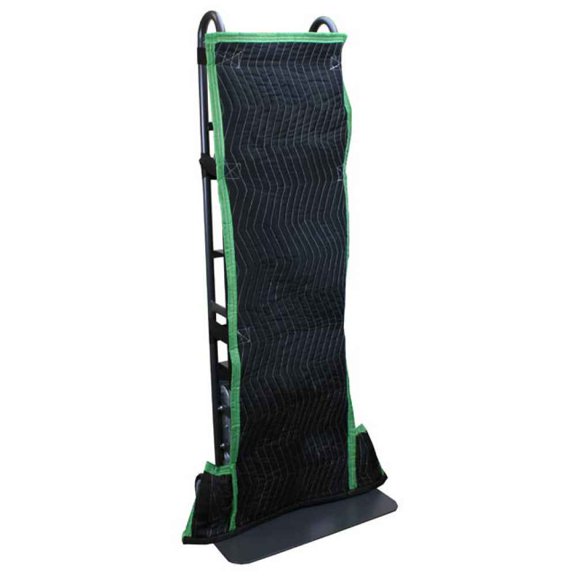 US Cargo Control Quilted Appliance Dolly Cover 58" x 18", Squared Top Hand Truck Pad with Hook & Loop Straps, Padded Cotton/Polyester Quilted Furniture Pads for Moving, Storage. Deliveries
