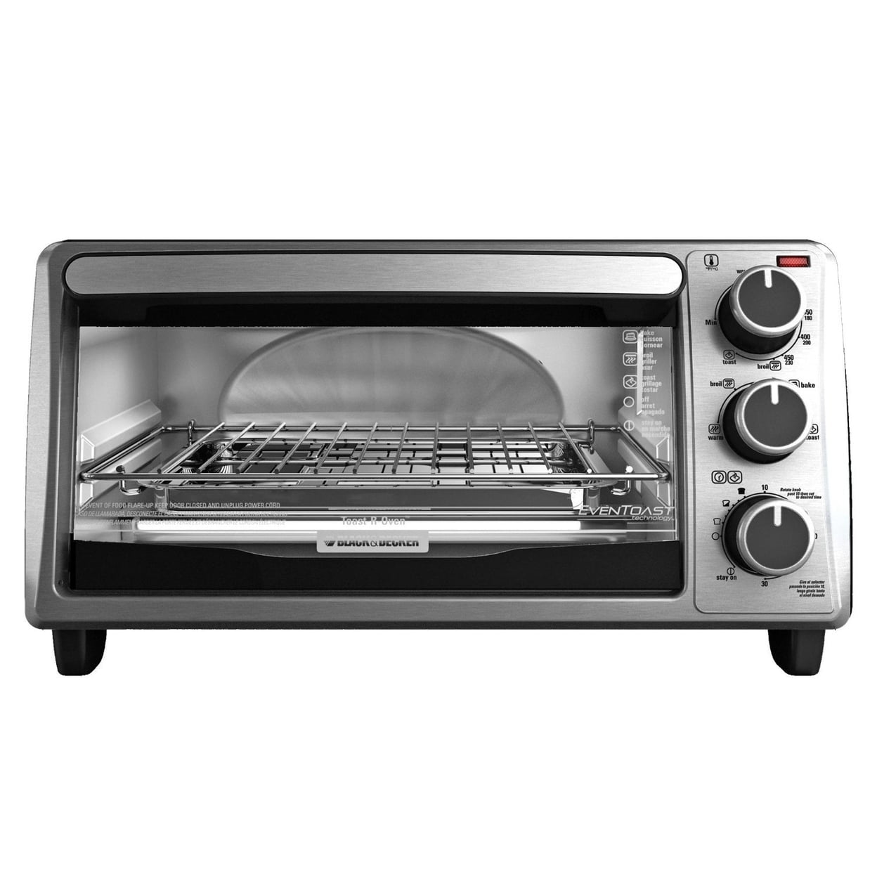 Applica & Spectrum Brands Black & Decker 4 Slice Toaster Oven
