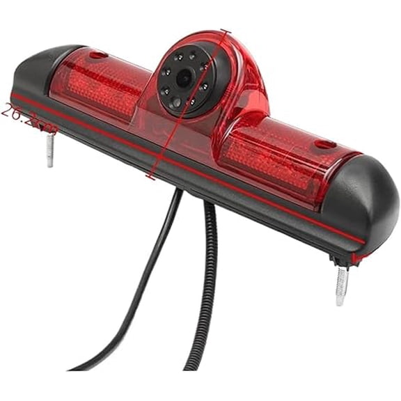 Applicable to CCD Car Brake Light Reverse Camera Compatible For Citroen JUMPER III FIAT DUCATO X250 Peugeot BOXER III LED Light Parking Rear View Camera