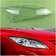 thumbnail image 1 of Applicable to Car Front Headlight Glass Cover Headlamp Shell Lens Caps Light Case Auto Lamp Shade Lampcover Mask Compatible For Mazda 6 2009~2015(Left), 1 of 7