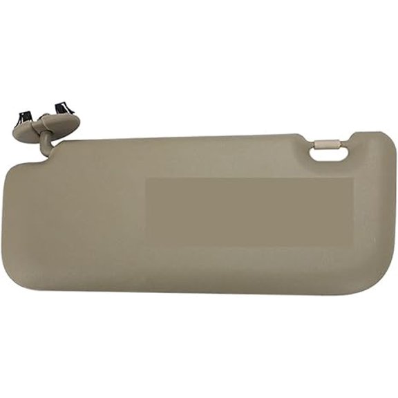Applicable to Car Sun Visor With Mirror Compatible For Toyota Auris/Corolla 2010 2011 2012 2013 Beige Grey Left Right Side Driver Passenger Side Interior(Grey Right)