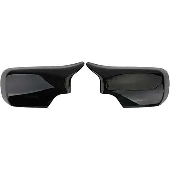 Applicable to Compatible For BMW 320i 323i 325i 328i 330i 525i 528i 530i 540i (E46 E39) 1996-2005 Rearview Side Mirror Cover Cap 51168238375 51168238376(Bright Black)