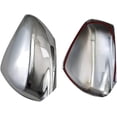 thumbnail image 1 of Applicable to Compatible For Peugeot 301 2012-2018 Car Sticker Rearview Side Mirror Cover Wing Cap Exterior Door Rear View Case Trim Silver Chrome Shell, 1 of 6