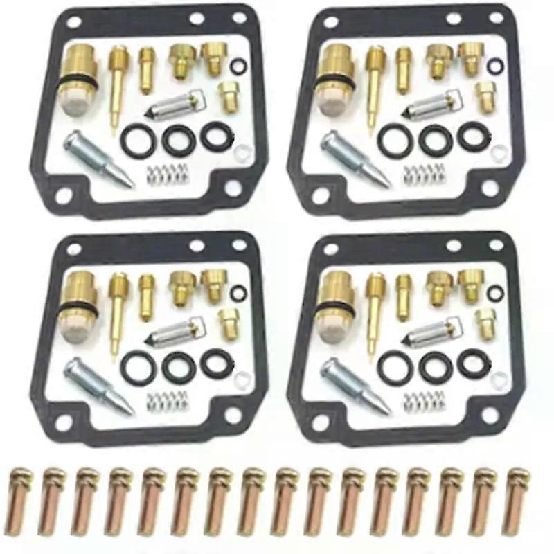Labwork Carburetor Repair Kit Pack Of 4 - For Yamaha FZ600 YX600 Radian 1986-1990