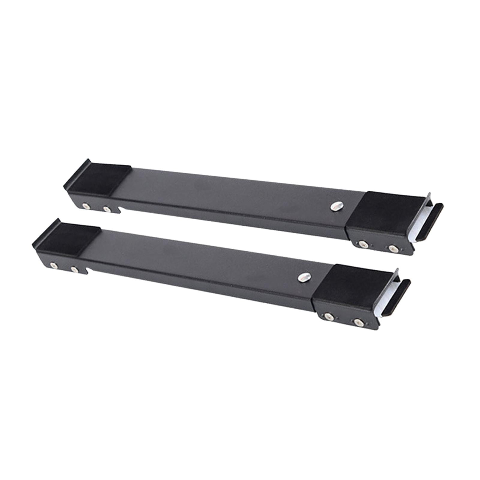Applicable to Home Appliance Rollers Mobile Base Extendable Bracket Universal Heavy Duty Easily Move Furniture Refrigerator Washing Machine S Black Directional