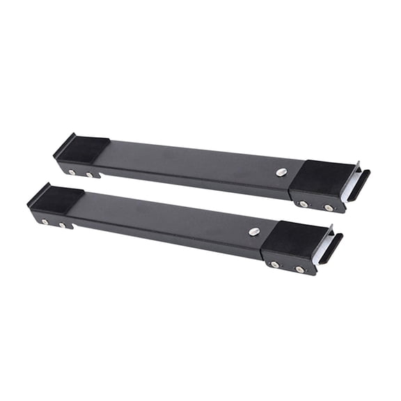 Applicable to Home Appliance Rollers Mobile Base Extendable Bracket Universal Heavy Duty Easily Move Furniture Refrigerator Washing Machine S Black Directional