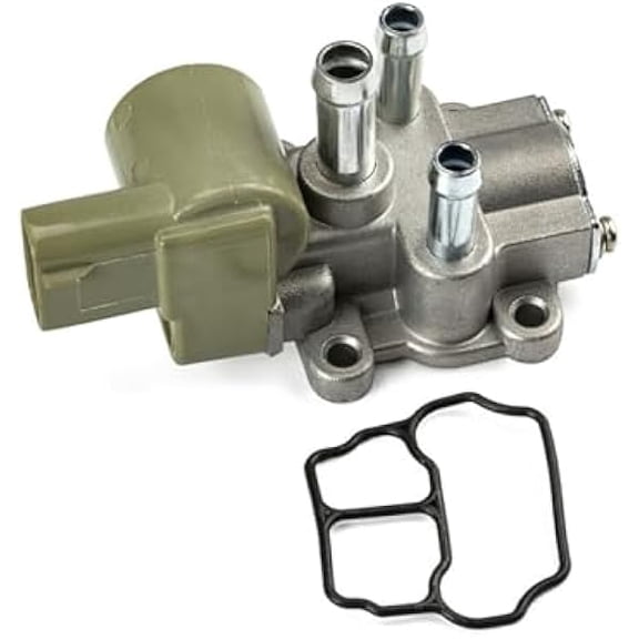 Applicable to Idle Air Control Valve Kit 1pc with Gasket Connector Harness for Applicable to Accent Tiburon Applicable to Spectra Applicable to Attitude Stable Idle