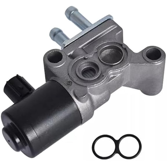 Applicable to Idle Air Control Valve Kit 1pc with Gasket Connector Harness for Applicable to Accent Tiburon Applicable to Spectra Applicable to Attitude Stable Idle