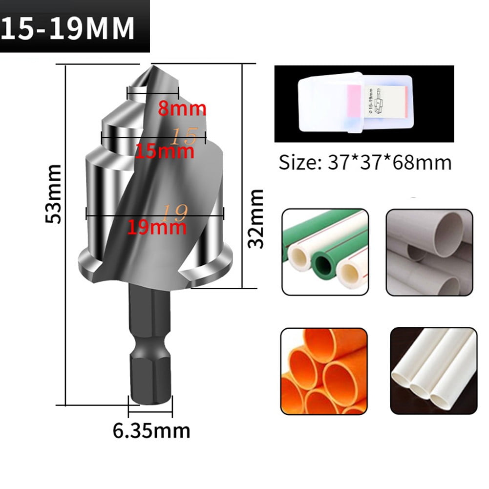 Applicable To PPR Pipes PPR Lifting Drill Bit Metal Drill Bit Quick ...