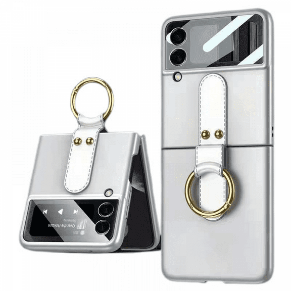 Applicable To Samsung Galaxy Z Flip3 Mobile Phone Case, One-piece Ultra-thin Ring Folding Mobile Phone Protective Cover