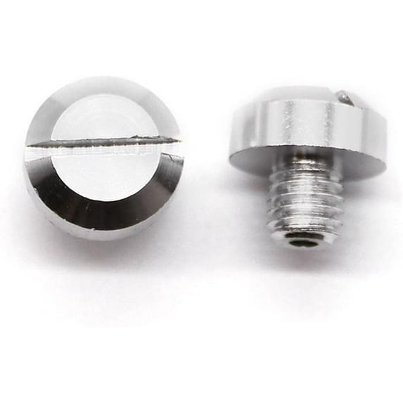 Applicable to jfqm 2Pcs Fit for Motorcycle CNC Aluminum M10 X 1.25 Rear View Mirror Hole Plugs Screws Rearview Mirror Holder (Color : Silver-M8 Clockwise)