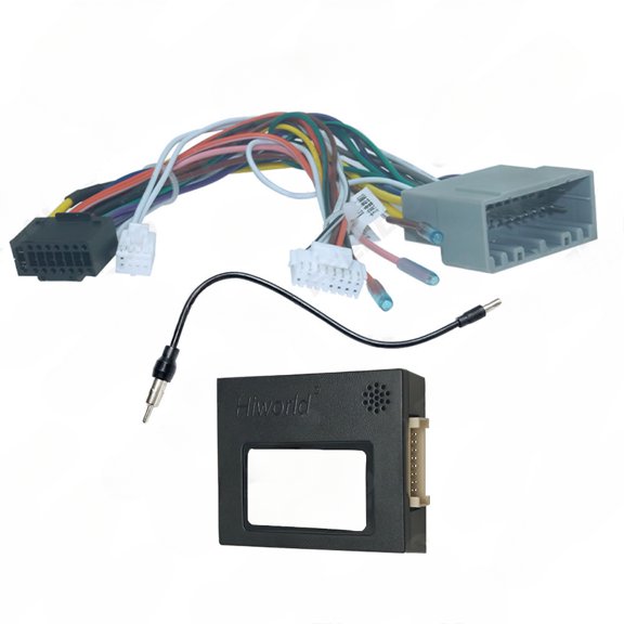 Applicable to 04-10 Chrysler 300C modification line Android large screen navigation 16P power line tail line protocol box