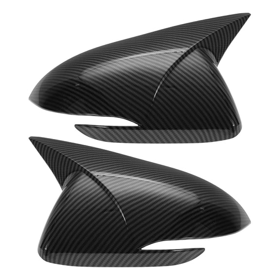 Applicable to 1 Pair Black Mirror Caps for Hyundai Elantra