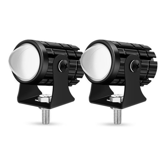 Applicable to 10000lm 6000k Dual Color LED Auxiliary Headlights, 1 Pair