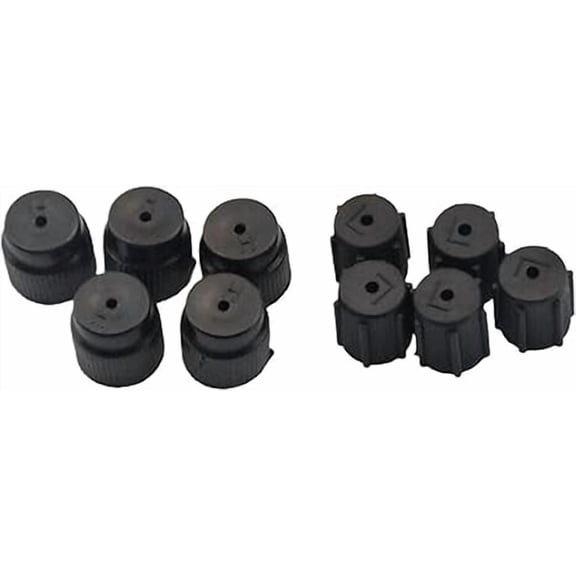 Applicable to 10pcs/set Air Conditioning Cap AC Sealing Cap 5pcs High Pressure 16mm 5pcs Car Charging Port AC System Accessories R134a