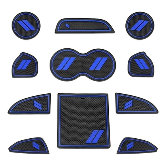 Applicable to 11pcs Dodge Challenger Interior Cup Holder Decal