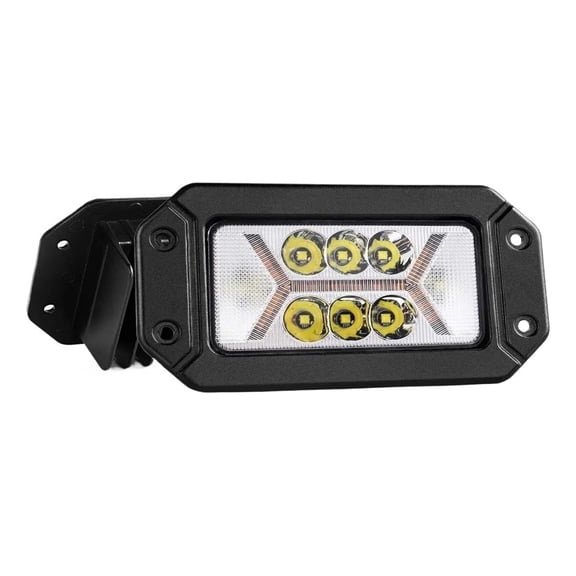 Applicable to 12000 Lumen LED Headlights, 6 Inches, Recessed, 1 Pair