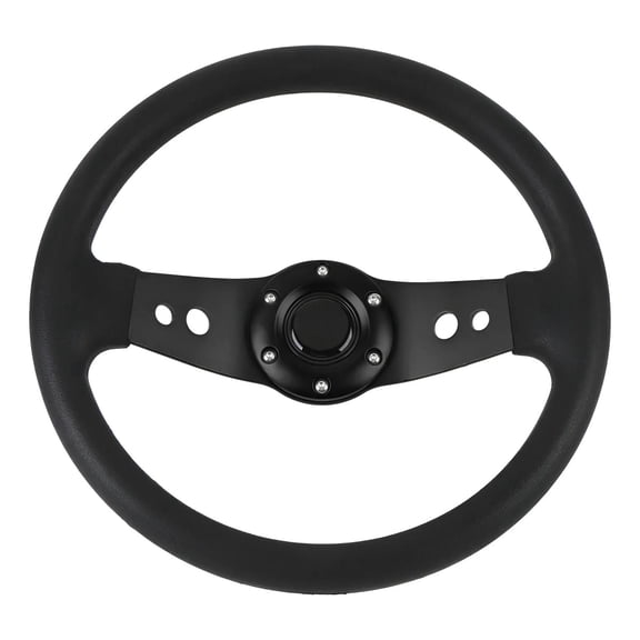 Applicable to 13 Inch Pu Racing Steering Wheel With Elegant, Stylish Appearance