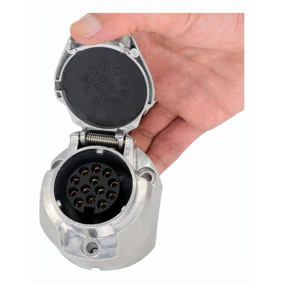 Applicable to 13 Pin 12V Trailer Plug Connector