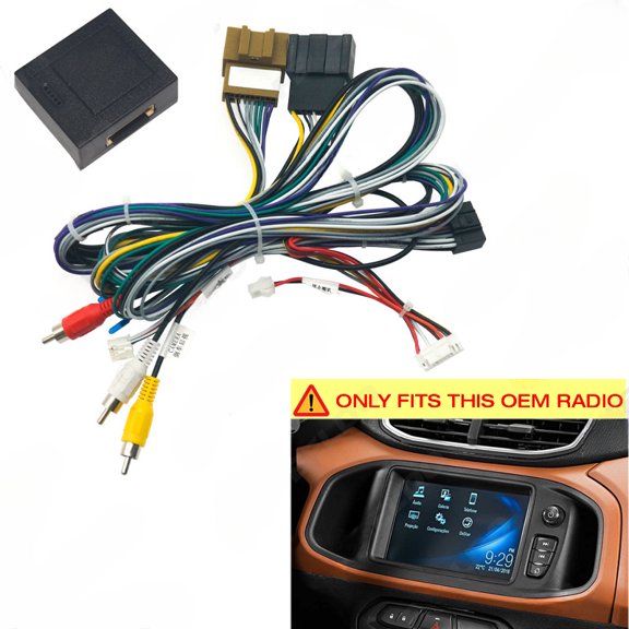 Applicable to 16-20 Chevrolet Onix modified wiring harness Android large screen navigation power cord + CANBUS protocol box
