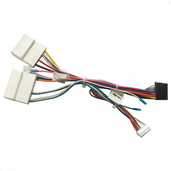 Applicable to 16 Mercedes-Benz smart Android large screen navigation modified power line tail line Canbus protocol box