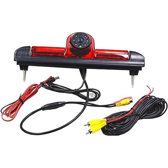 Applicable to 170 Degree Car 3rd Brake Light Rear View Camera Waterproof Night Vision Reverse Compatible For Fiat Ducato Peugeot Boxer Citroen Jumper