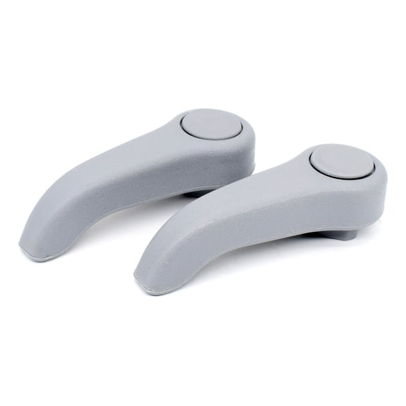 Applicable to 2 Grey Seat Adjustment Handles for Renault Clio Mk2