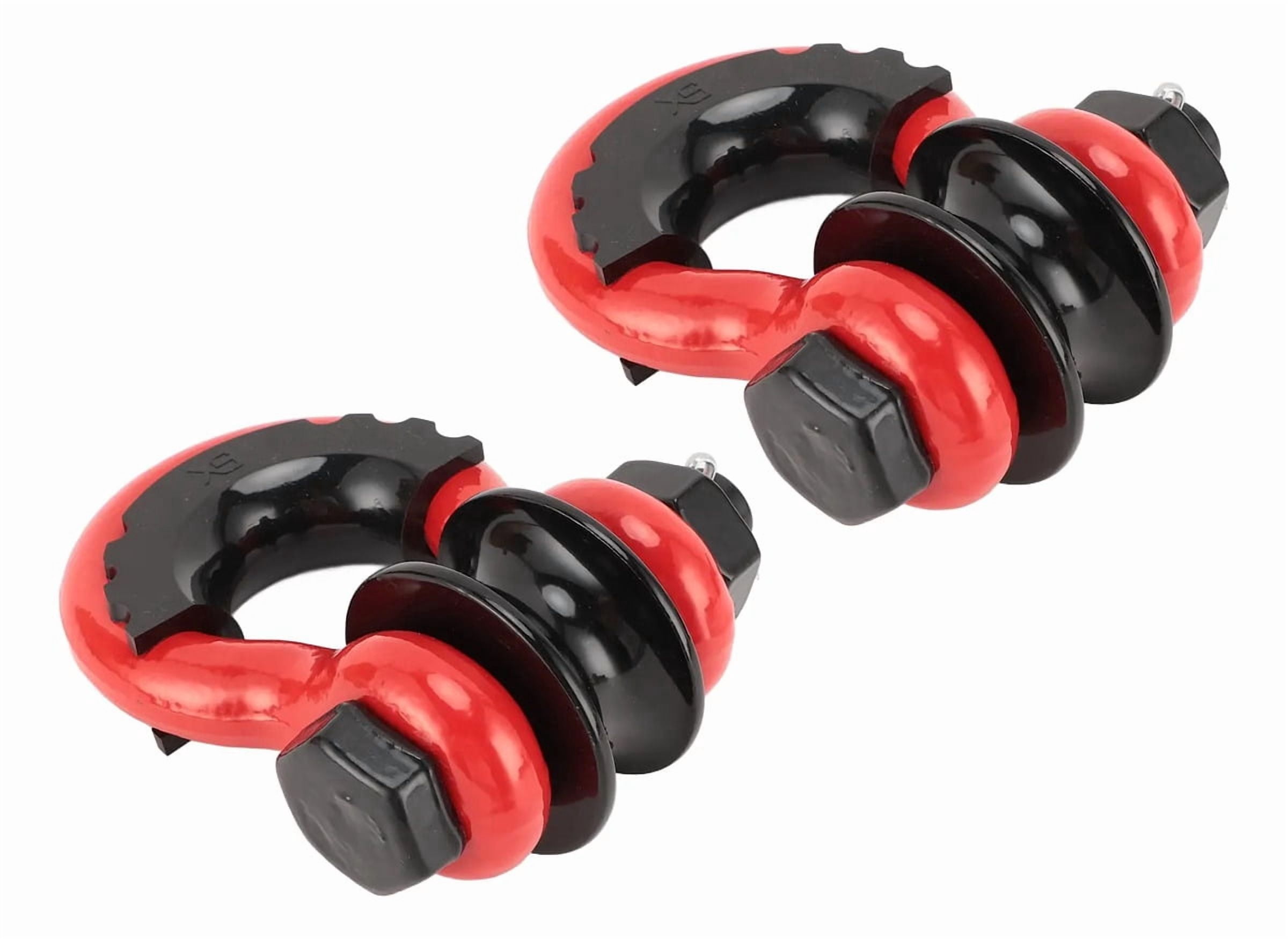 Applicable to 2 Tow Shackle D Rings, 3/4 Inch D Rings,