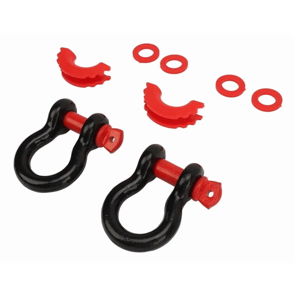 Applicable to 2 Tow Shackles D-Rings, 4.75 Tons, Nominal Weight