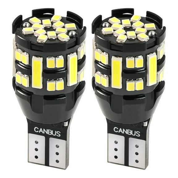 Applicable to 2 W16w T15 Backup Light Bulbs for VW Golf MK6