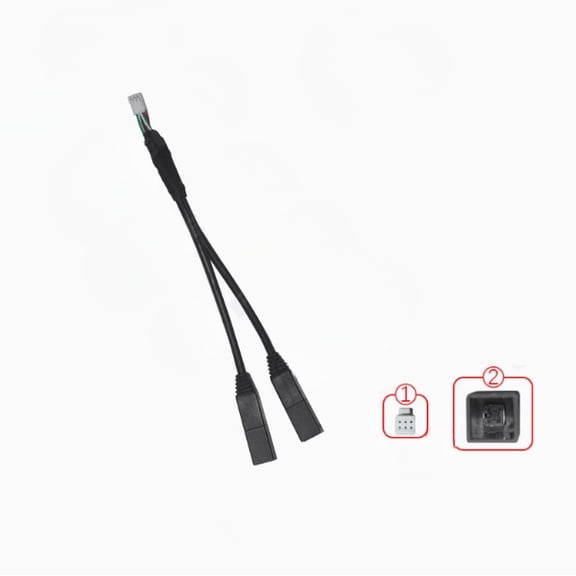 Applicable to 2021 Honda CRV/Civic Android navigation modification line large screen machine power line tail line + protocol box