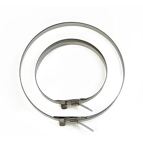 Applicable to 20pcs Boot Clamp Kit Include Stainless Steel 10X-Short Bands , 10X-Large Bands for Auto for ATV CV Joint Axle CV Boot Clamps