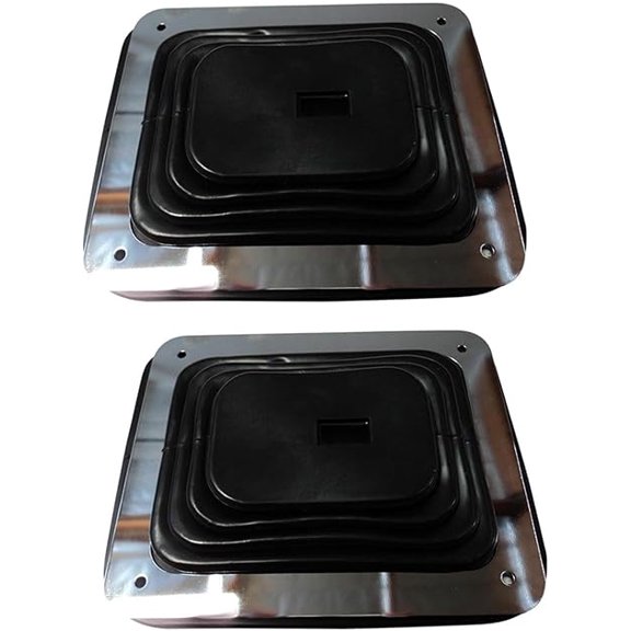 Applicable to 2X Rubber Shifter Boot with Chrome Plate 5 5/8 Inch x 6 3/4 Inch Manual Automatic 350 Handlebar Accessories