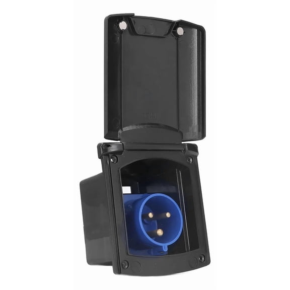 Applicable to 32A Plug, 220V/250V, RV, External Power Outlet